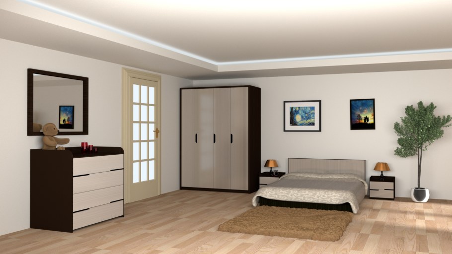 Спальный гарнитур Токио Интердизайн Калининград