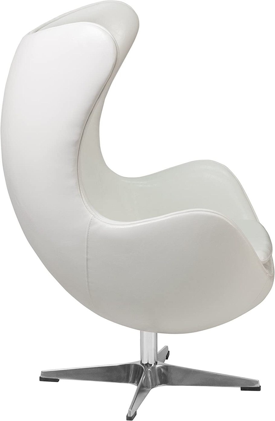 Белое кресло в стиле Хай тек