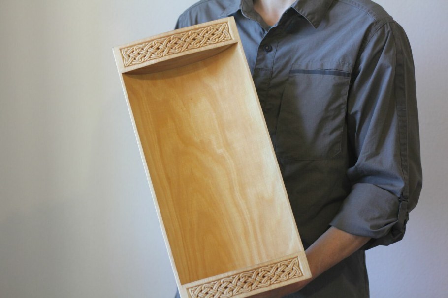 Старинное долбленое корыто