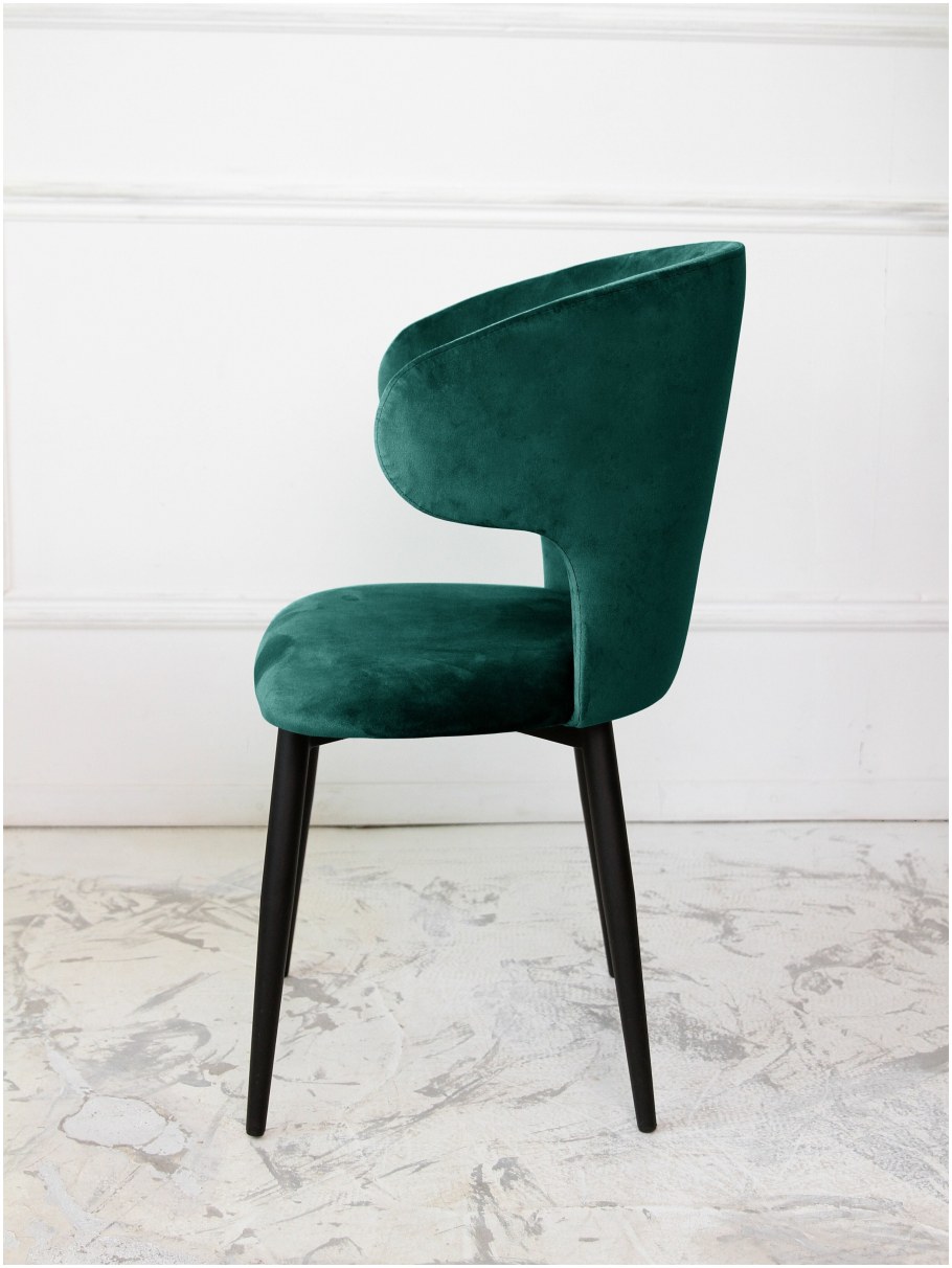 Стул Woodville Данте молочный с золотой патиной