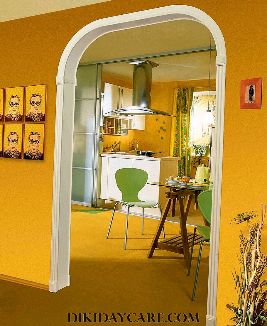 Арочный проем на кухню