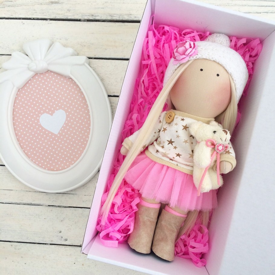 Куклы текстильные интерьерные