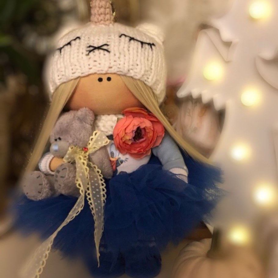 Рот для куклы Тильда