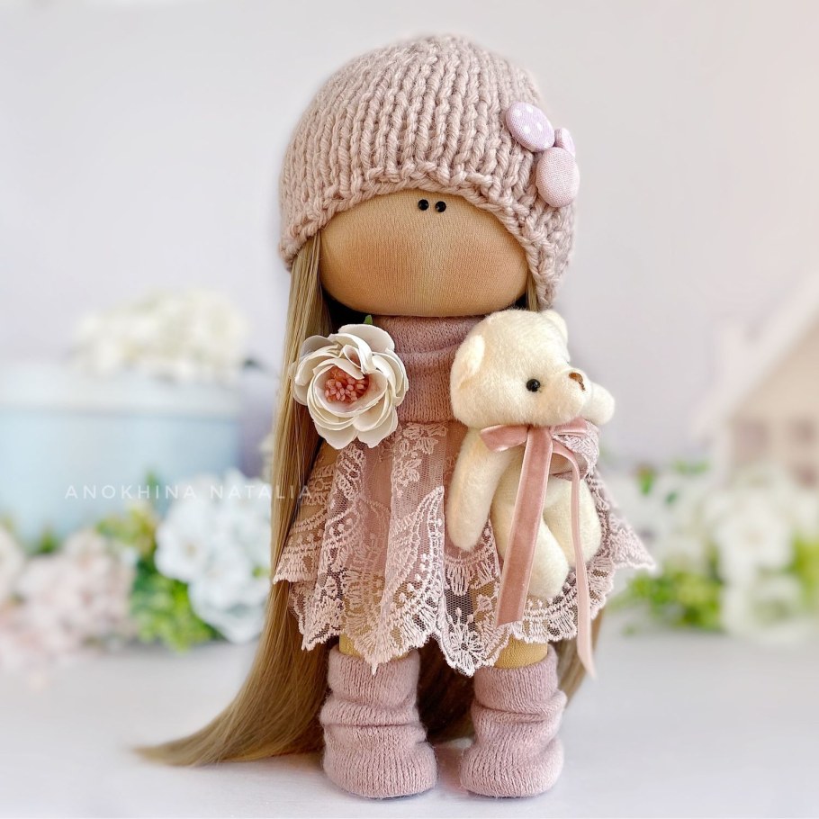 Куклы текстильные интерьерные