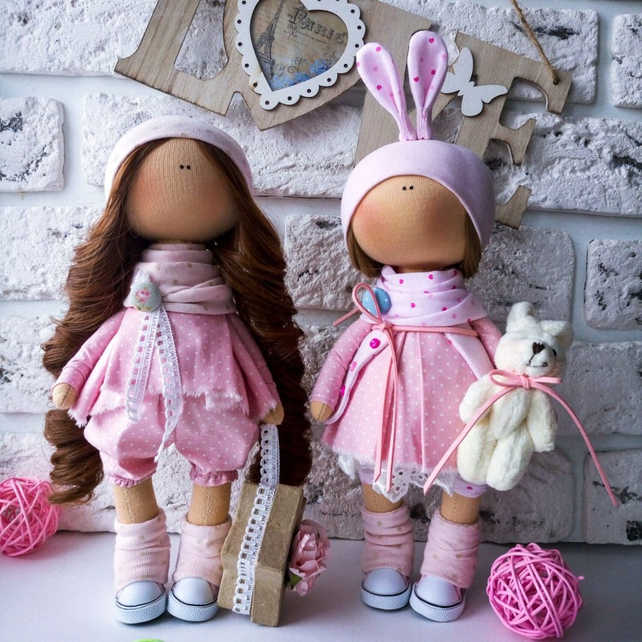 Сшить текстильную куклу