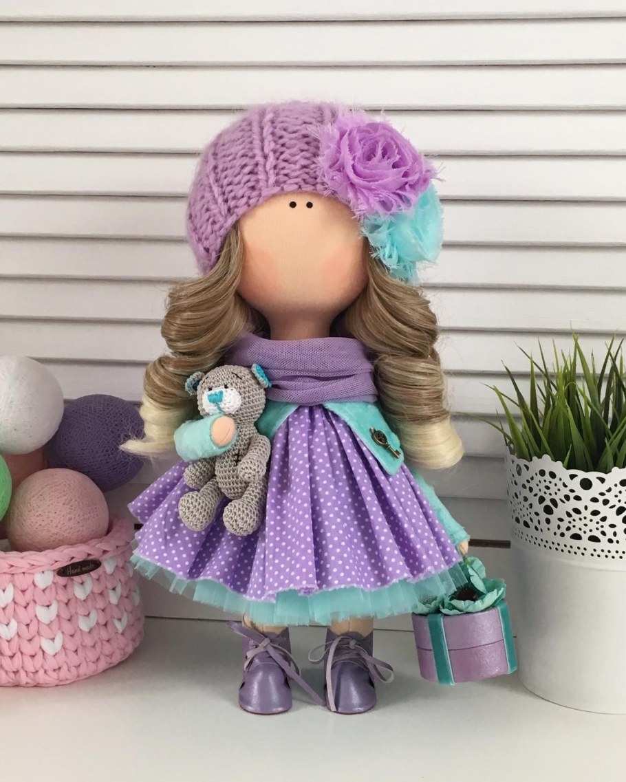 Кукла Тильда большеножка