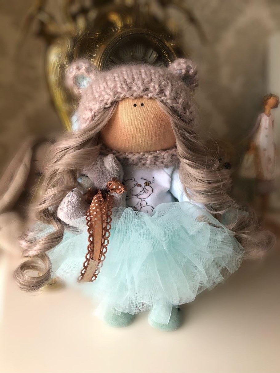 Наряды для интерьерных кукол