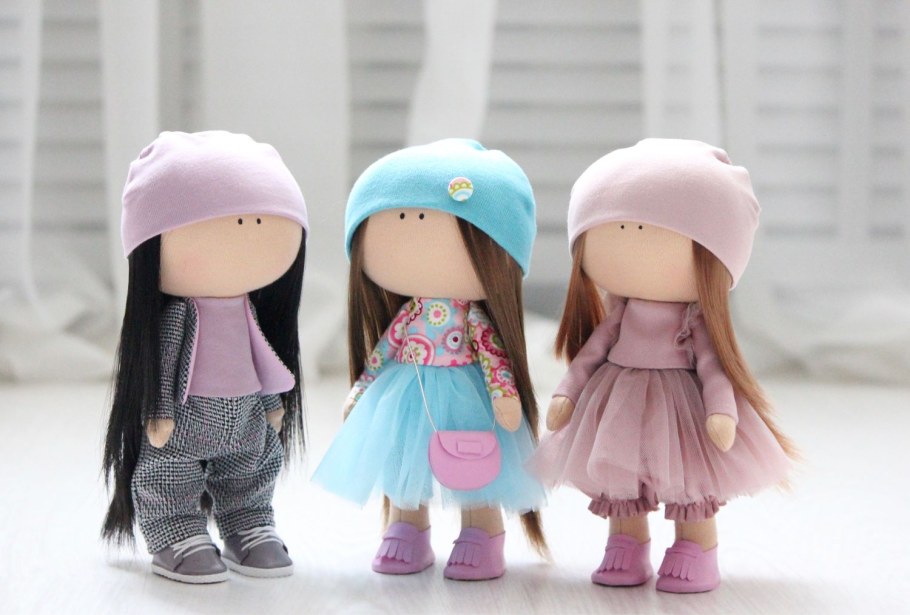 Одежда для интерьерной куклы