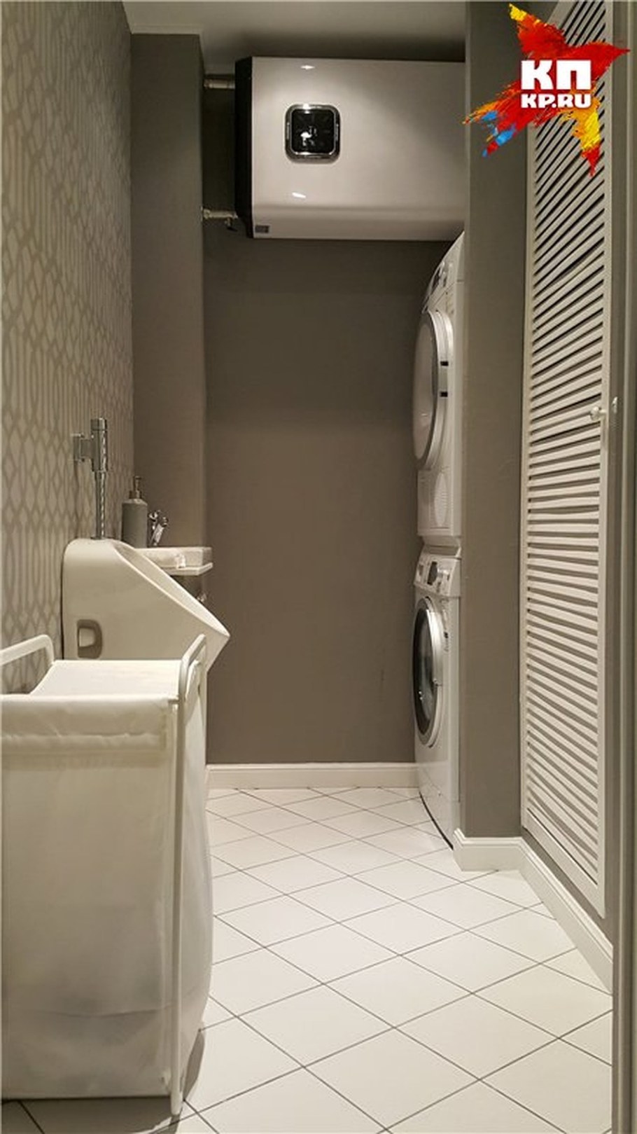 Шкаф над стиральной машины 64 см Акватон