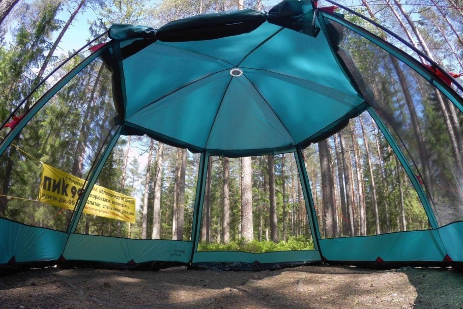 Шатер беседка Гексагон Red