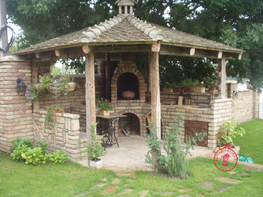 Навес для барбекю