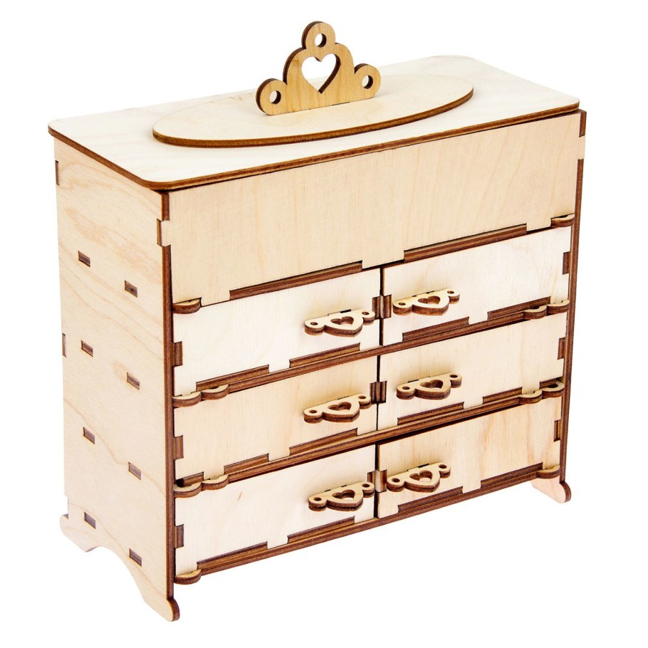 Шкатулка комодик