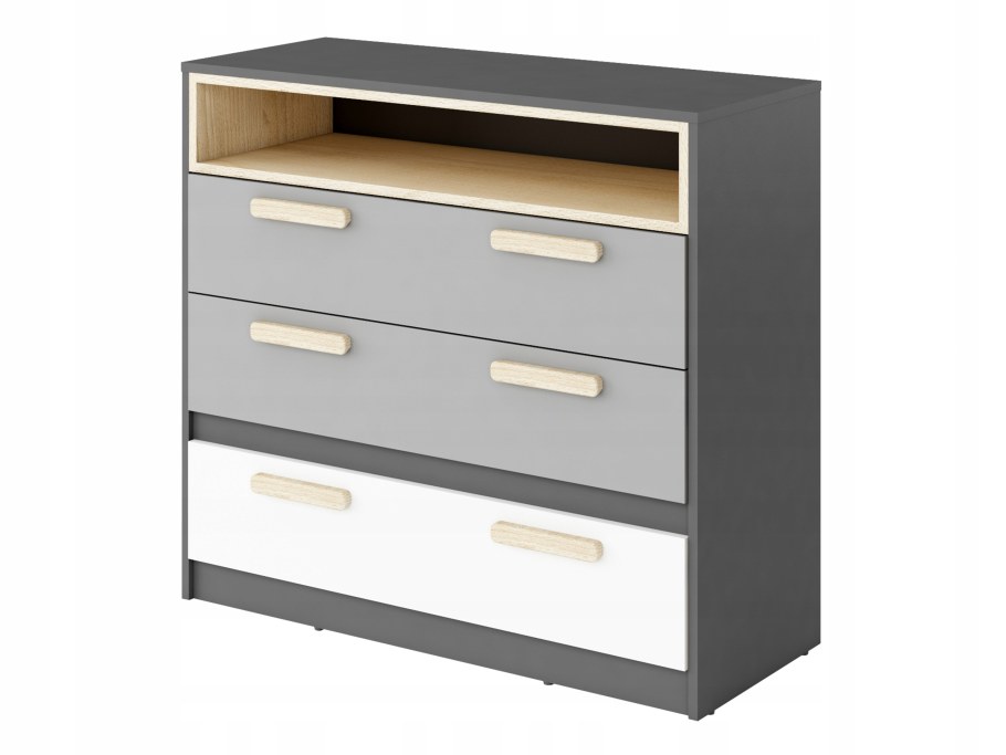 Комод серый