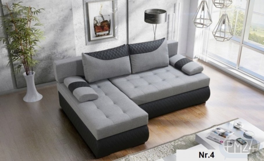 Мини угловой диван в гостиную
