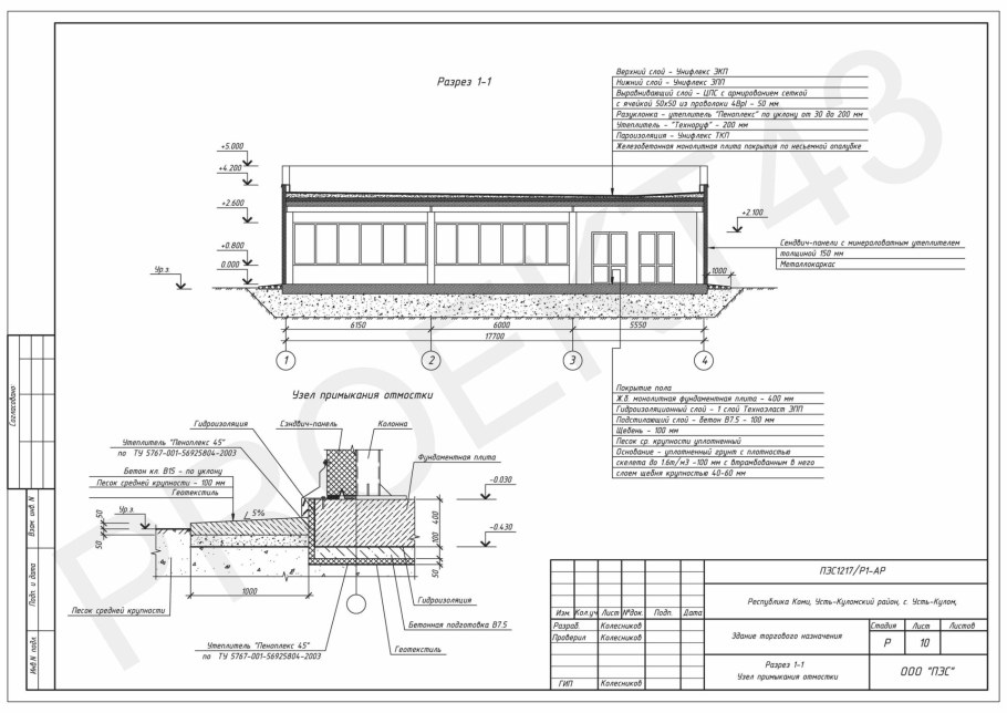 Коммерческое предложение геотекстиль