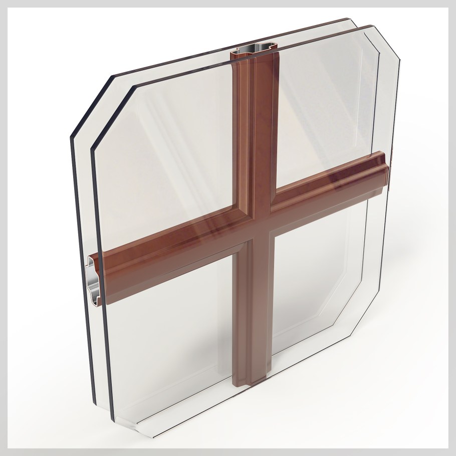 Стальные оконные панели схема