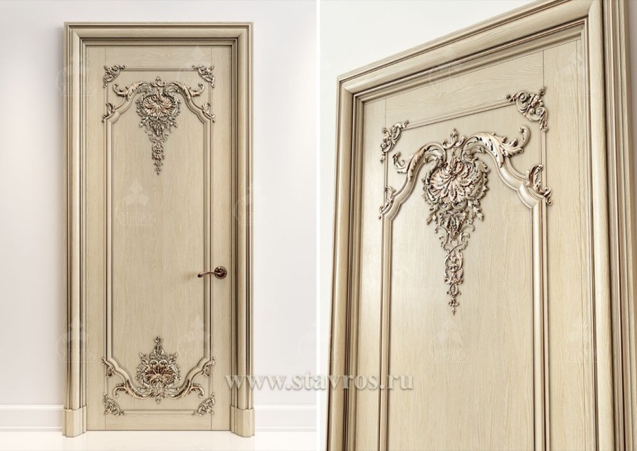 Резные двери Ставрос