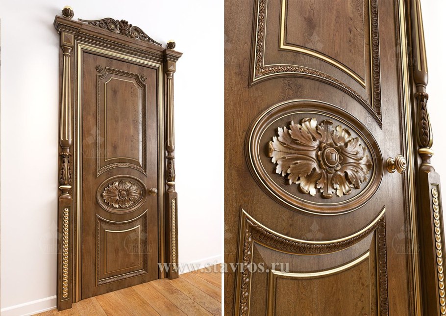 Красивые межкомнатные двери классика