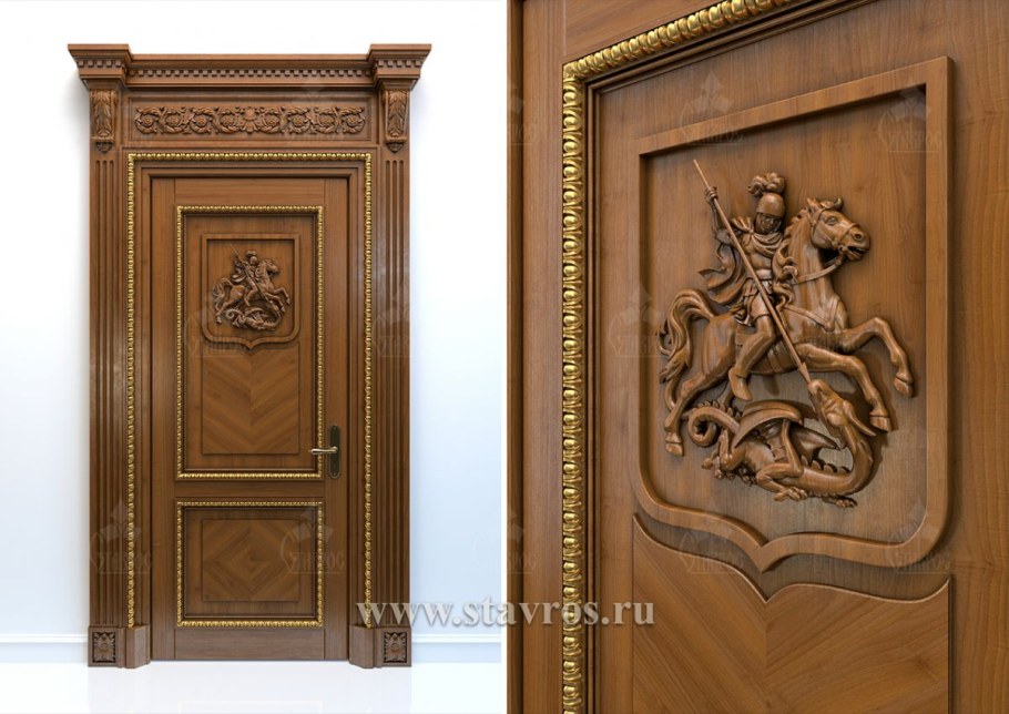 Молдинг на двери межкомнатные