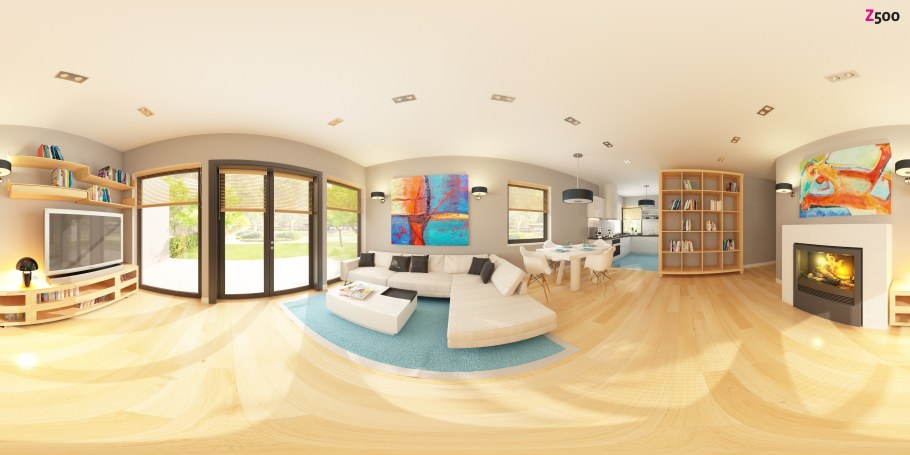 Интерьер панорама