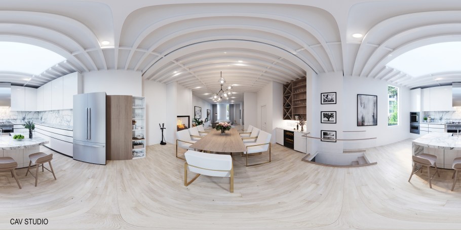 360 HDRI Panorama комната