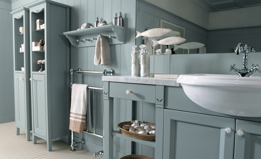 Аксессуары для ванной в интерьере