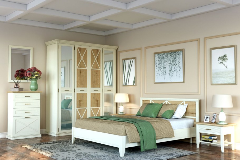 Ангстрем спальня Кантри Валенсия