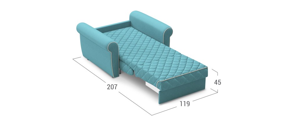 Диван Moon Гамбург аккордеон