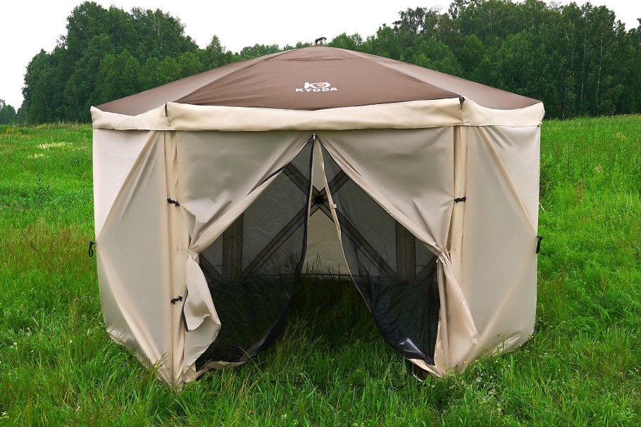 Шатер туристический Kyoda 6 сторон, 342*342*238см