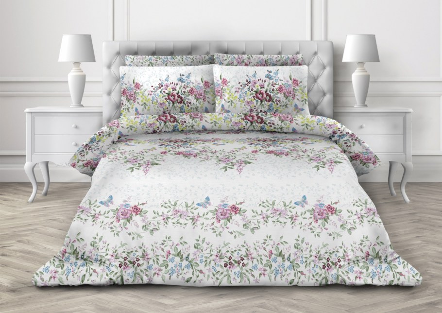 Перкаль 220 см набивной арт 239 "Тейково" рис 6877 вид 1 "Феличита"