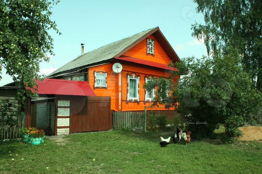 Деревня деревня старый домик