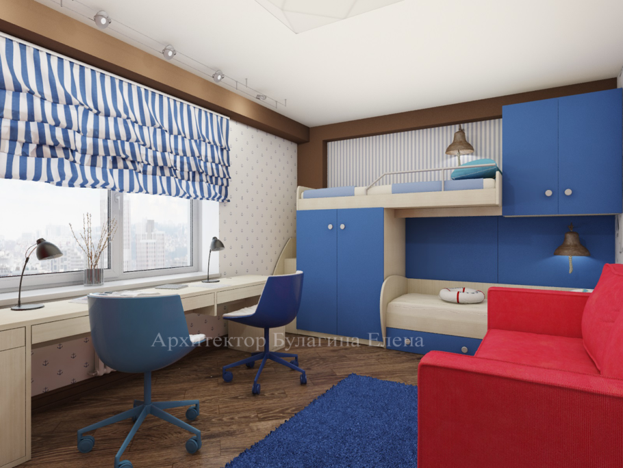 Детская для двух мальчиков