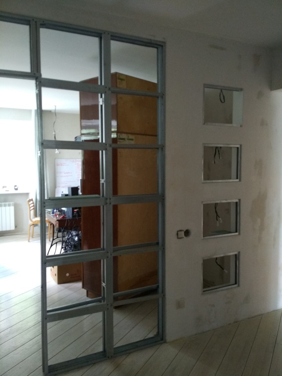 Перегородки из гипсокартона межкомнатные