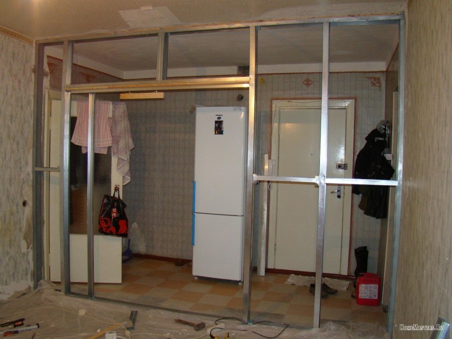 Сдвижная межкомнатная дверь проем 80