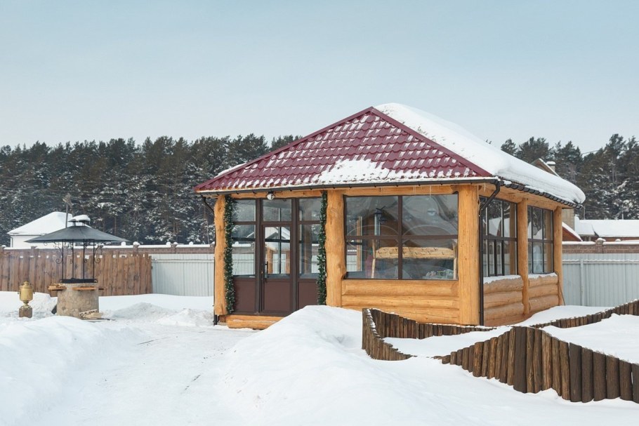 Зимняя беседка