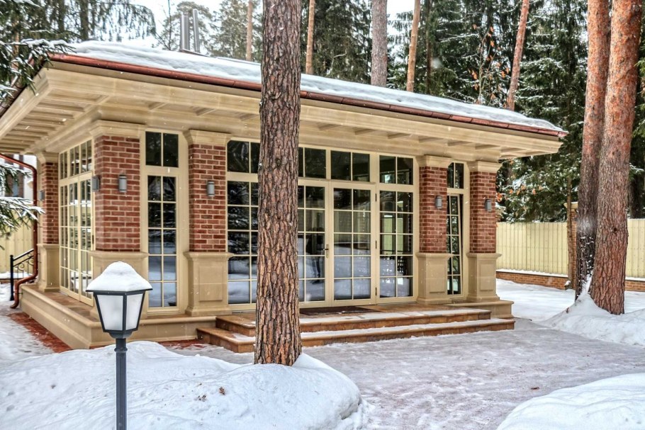 Беседка с мангалом