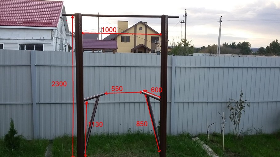 Турник металлический в Харькове | Металлобаза РТК Стил