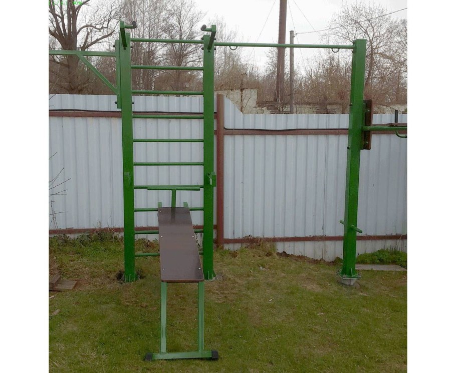 Уличный атлетический комплекс с турником YSK 10