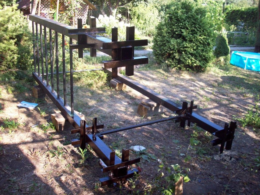 Брусья на столб