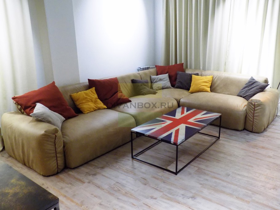 Чехол на диван без подлокотников