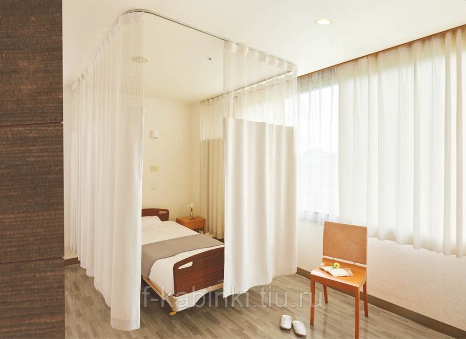 Перегородка штора для зонирования комнаты