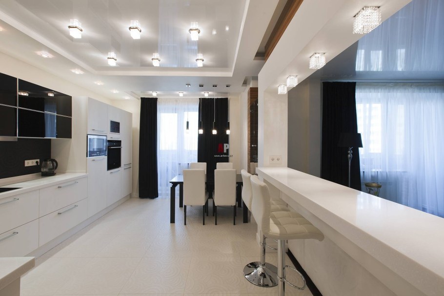 Потолок на кухне