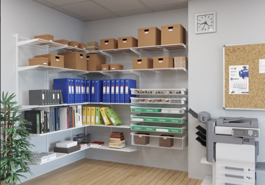 Кровать двуспальная из ДСП С ящиками