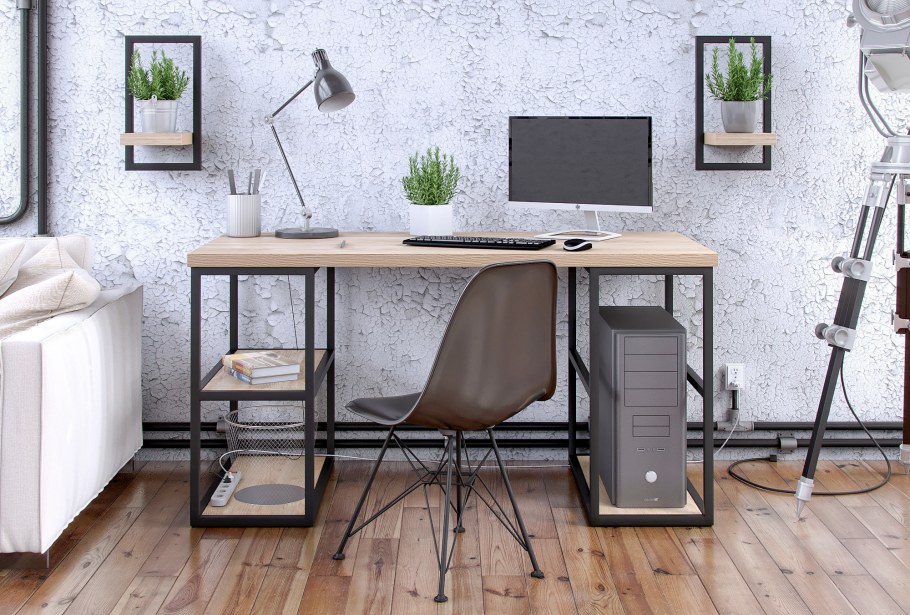 Стол компьютерный лофт Тип 2