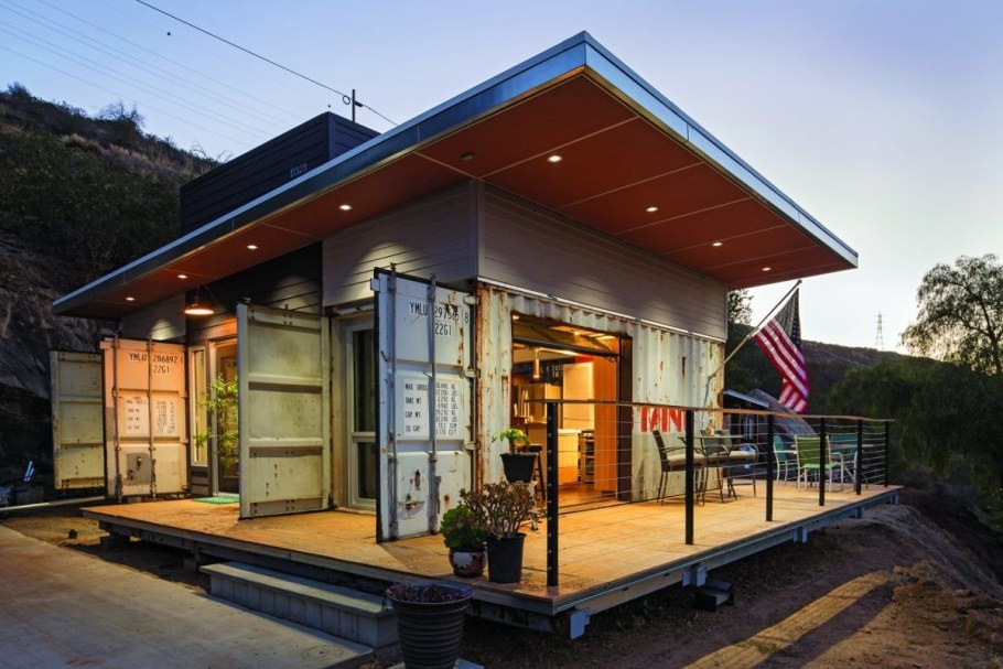 Дом из контейнеров