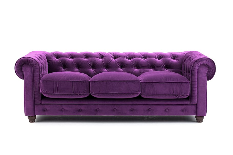 Диван Бронкс фиолетовый
