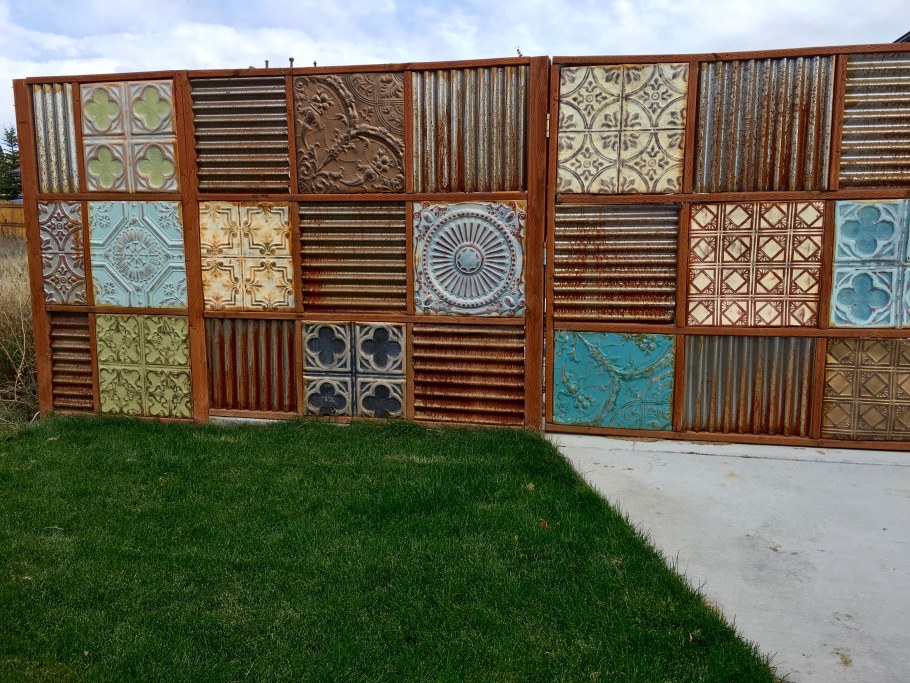 Оригинальный забор