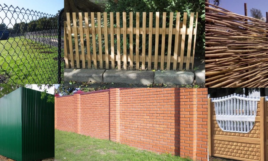 Бюджетный вариант забора на дачу
