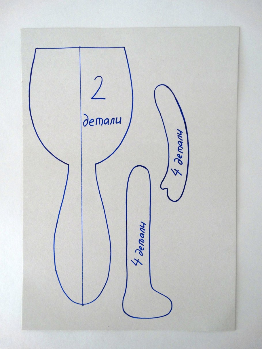 Кукла Тильда большеножка выкройка