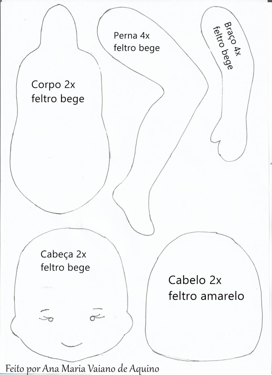 Выкройки текстильных кукол Ланы Фернандес